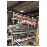 Conduit pipes of assorted sizes longest size is 10’