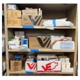 3 Shelves of electrical items
