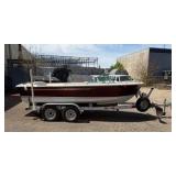 1972 Century Resorter Boat & 2017 Ventura Trailer