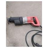 Milwaukee corded Sawzall reciprocating saw