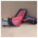 Milwaukee Hackzall Cordless Reciprocating Saw.