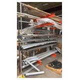 Conduit pipes of assorted sizes longest size is 10’