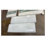 Lights: 2x2 and 3x4 Baskets; Recessed Troeffer Fixtures