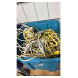 Temporary work lights