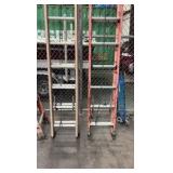(2) Louisville 12’ extension ladders