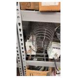 Lights and light bulb guard cages: