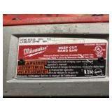 Milwaukee Deep Cut Band Saw with extra blades