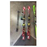 Elan and Swix skis and poles