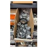 Electrical hardware on 5 shelves and top