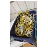 Temporary work lights