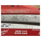 Milwaukee Deep Cut Band Saw with extra blades