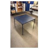 Samsonite Card table 33” x 33” with 4 chairs