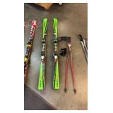 Elan and Swix skis and poles