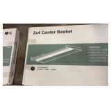 Lights: 2x2 and 3x4 Baskets; Recessed Troeffer Fixtures