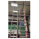 (2) Louisville 12’ extension ladders