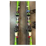 Elan and Swix skis and poles