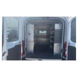 2015 Ford Transit with ladder rack and tool rack inside