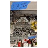Lights and light bulb guard cages: