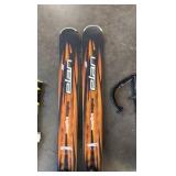 Elan Magfire and Head Mya No. 4 skis and wax kits