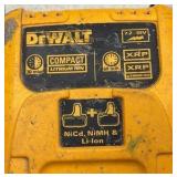 Dewalt impact driver, flashlight and charger