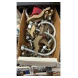 Electrical hardware on 5 shelves and top