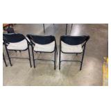 Samsonite Card table 33” x 33” with 4 chairs