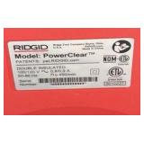 RIDGID Model PowerClear drain cleaner