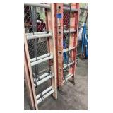 (2) Louisville 12’ extension ladders