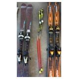 Elan Magfire and Head Mya No. 4 skis and wax kits