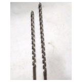 (35) Drill auger bits; Milwaukee, Greenlee, Diablo