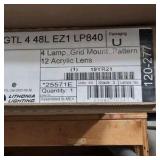 (8) Lithonia LED 2X4 light fixtures