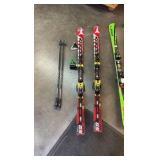 Elan and Swix skis and poles