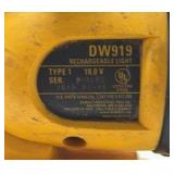 Dewalt impact driver, flashlight and charger