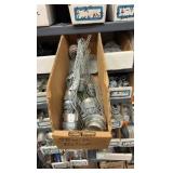 Electrical hardware on 5 shelves and top
