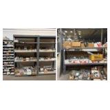 (4) Industrial Shelf units only
