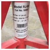 RIDGID 460-6 TRISTAND Chain Vise; RJ-68 pipe stands