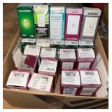 3 Shelves of electrical items