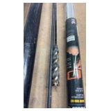 Auger 6’ long; Electrical Fishing rods and more