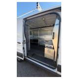 2015 Ford Transit with ladder rack and tool rack inside