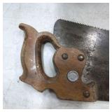Adjustable hole saw and 2 hand saws