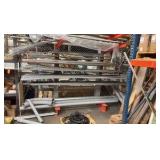 Conduit pipes of assorted sizes longest size is 10’