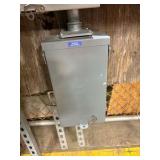 Temporary electrical service Siemans 125-amp outdoor electrical box, Square D enclosure