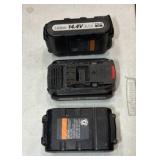 Bosch 1587VS Jigsaw; Panasonic work light/flashlight + batteries