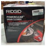 RIDGID Model PowerClear drain cleaner