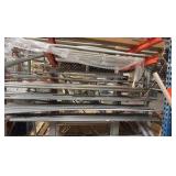 Conduit pipes of assorted sizes longest size is 10’