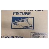 Lights: 2x2 and 3x4 Baskets; Recessed Troeffer Fixtures