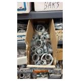 Electrical hardware on 5 shelves and top