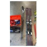 Elan Magfire and Head Mya No. 4 skis and wax kits
