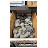 Electrical hardware on 5 shelves and top