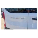 2015 Ford Transit with ladder rack and tool rack inside